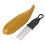 Fischförmiges ABS Guiro Perkussionsinstrument mit Bürste, 26 cm 9