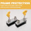 10 Sets Adjustable Sliding Window Locks with Keys - for Vertical & Horizontal Windows/Doors, Home Office Patio Bedroom 4
