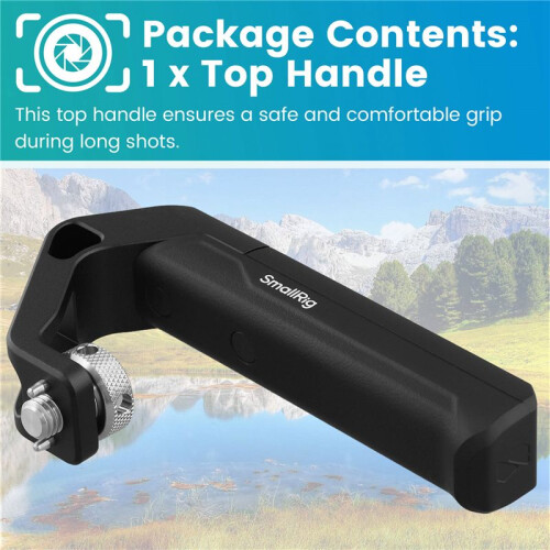 Universal  Locating Top Handle (Tiny) -  DSLR Grip with Cold Shoe for ,  Camera Cage 1