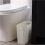 4Pack Plastic Trash Can Wastebasket, Classic Garbage Container Recycle Bin for Bathroom, Bedroom, Kitchen, Home Office 7