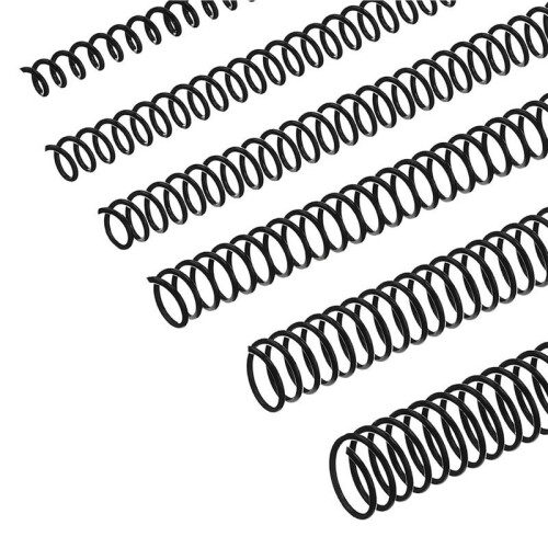 240 PCS Spiral Binding Coils Plastic Binder Binding Spirals Rings Multi Size Spiral Binding Wire Combs , 4:1 Pitch 1