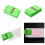 2X Three Way Parallel Lasers Light Source Set for Students and Educators 10x6cm Physics Optical Experiment Equipment 5