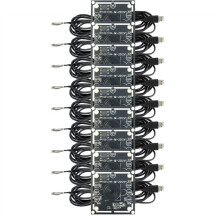 New 9Pcs 100 Degree Camera Module 1MP OV9732 1280x720 USB Free Driver Manual Focus,with 3 Meter Cable for WinXP/7/8/10