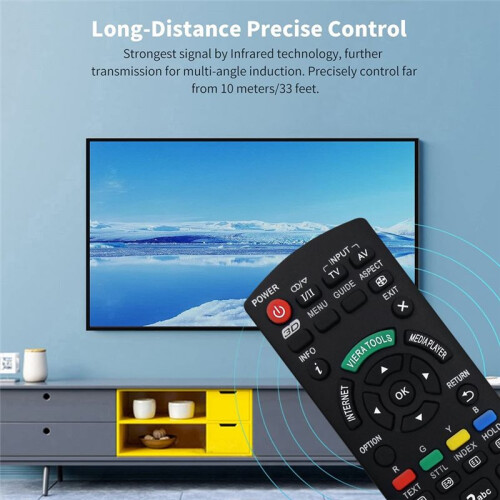 N2QAYB000747 Replace Remote Control for  TH-L22X20A TH-L22X25A TV 2