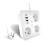 3AC Outlet Multitap Power Strip 2 Type C Extension Cord Electrical Socket Home Office Surge Network Protector EU Plug A 1
