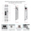 Electric Mortise Locks with Drop Bolt DC12V Electronic Lock Adjustable  Delay Fail Safe Mode  Lock 6