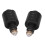 2 Packs Optical 3.5mm Female  Jack Plug To Digital Toslink M Audio Adapter 3