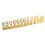 30 Sets 3D Metall Regale Einstell Bares Preis Quadrat Kit Gold 7