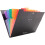 3X Expanding File Folders Letter Size 7 Pockets Accordion Document Organizer A4 Plastic File Folder Document Organizer 9