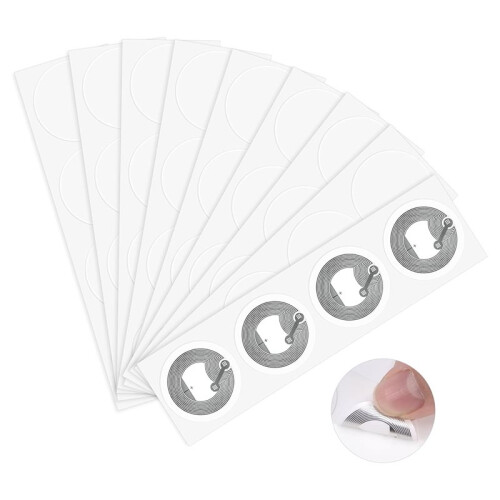50 PCS NTAG213 NFC Tags Stickers Round, Rewritable, 137 Bytes Memory for Most NFC-Enabled Devices 2