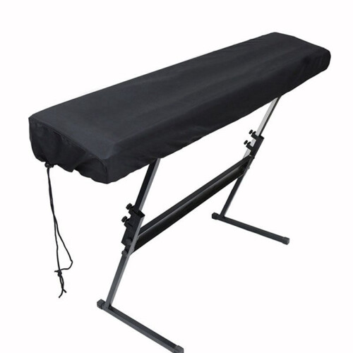 61 Keys Piano Keyboard Covers Piano Keyboards Stretchable Dust Proof Folding Waterproof Covers with Drawstring 1