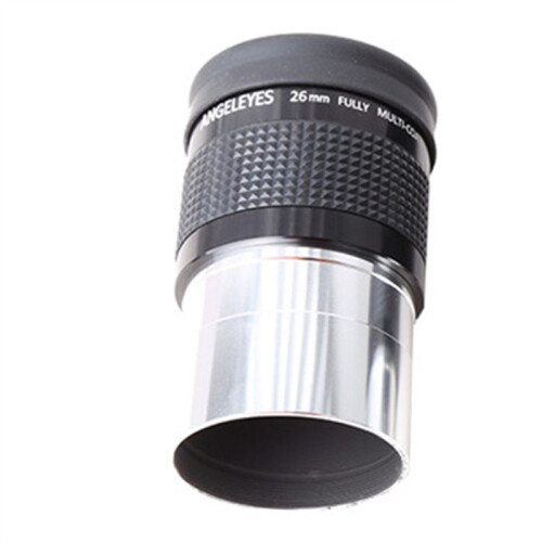 Acessórios para Telescópio Astronômico Ocular de 2 Polegadas e 26 Mm, Material Metálico Revestido Multicamadas,  Campo de Visão HD