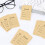 Envelopes de Sementes de 400 Unidades 3,54 X 2,36 Polegadas Pacotes de Sementes de Papel  Marrom Envelopes Pacotes de Sementes Autovedantes 8