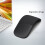 2X Wireless Mouse Foldable Arc Touch Mause Ultra-Thin Mute Office for PC Laptop Black 6