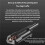 For  P2S Removable Hardened Steel Nozzle Hot End 0.2/0.4/0.6/0.8mm 3D Printer Replacement Hotend Kit 4
