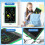 Pacote com 4 Tablets de Escrita LCD para Crianças, Tablet de Desenho Colorido de 8,5 Polegadas, Brinquedo Educativo para Aniversário 6