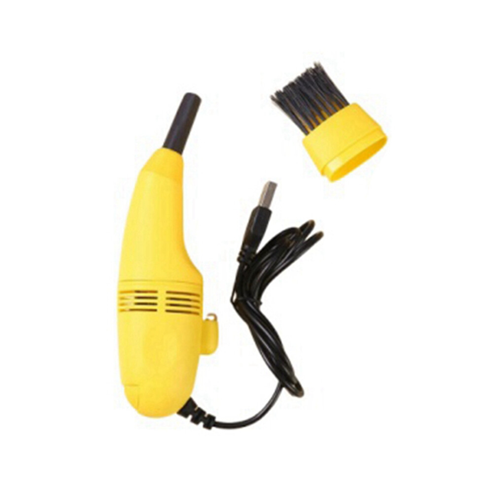Computer Vacuum Cleaner, Keyboard Vacuum Cleaner Usb Vacuum Cleaner Sewing Machine Vacuum Cleaner Yellow 6132795486876