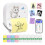 Sticker Printer with 6 Rolls Thermal Paper,  Portable Inkless Printer for IOS & Android, Pocket Print Pod 8