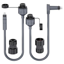 For StarLink V2/Gen 2 Connector SPX to RJ45 Waterproof Connector Female Adapter Internet Extension Cable Dish Router Kit
