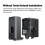 0.2MM Ceramic Hotend Kit for Centauri Carbon Hotend with Brass-Hardened Steel Nozzle Heating Element Extruder 7