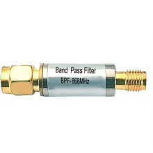 Typ LC Lågpassfilter LPF Ljudmätarfilter Grafiskt Bandpassfilter BPF 868 MHz SMA-Kontakt