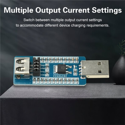 USB A Power Bank Virtual Load Anti-Shutdown Module Switchable Output Current Battery Charging Protection Module 2