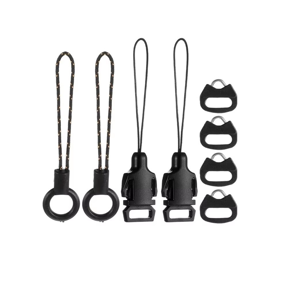 8 Pcs Quick Release Buckle For Dslr Camera Strap, Triangle Loops Adapter With Cap Split Lug Ring Connector 6033283149320