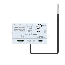 Tuya Zigbee Temperature  Sensor AC85-265V/USB5V APP Remote Control  Timing   1M
