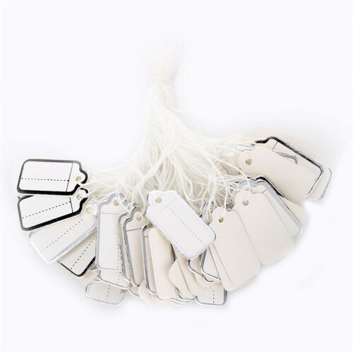 400 Label Tie String Price Tag Tags Display 1.02X0.51 inch HOT 1