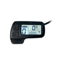 Exibição de bicicleta elétrica KT-LCD11 Exibição de 5 pinos com acessórios de conversão de motor de acionamento de plugue à prova d'água
