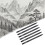 XINBOWEN 6-Pack Charcoal Pencils Set for Sketching, Shading & Artwork, Includes Grades HB to EE 4