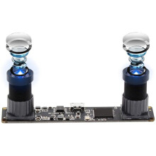 Synchronized Dual Lens USB Camera with CMOS OV9750 Sensor Webcam 1.3MP 3D VR USB Camera Module OTG Stereo