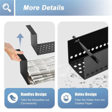 Newspaper Briquette Maker, Press Paper Log Maker, Manual Transformer Paper Log Brick for Heating Fire Stove Home Tool