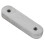 60mm x 16mm Straight Repair Joining Mending Flat Plate Bracket 10Pcs 7