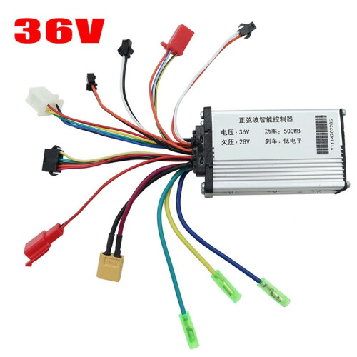 2X 36V 500W Controller MR-100 LCD Display Meter Dashboard Kit for  M4 Electric Scooter Accessories 2