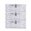 Safetypin Clear Hard Plastic Name Tag Clip Holder 12 Pcs 2