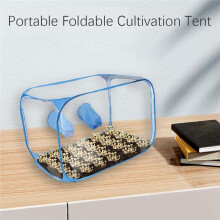 Mushroom Grow Still Air BoxPortable Plastic Mycology Fume Hood Propagation Stations Mushroom Grow Kit Growing 2pc