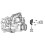 Transmission Box Range Position Sensor for  Durango  Grand Cherokee Transfer Case Motor 68071234AA 8