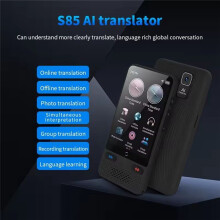 Bärbar Röstöversättare Storskärm 138 Språk Voice Tradutor Intelligent Realtidsöversättning Offlineöversättning
