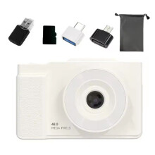 4K Digital Camera 6400w HD Flip Screen Camera Digital Camera Card Camera Camera Student Entry-Level Camera