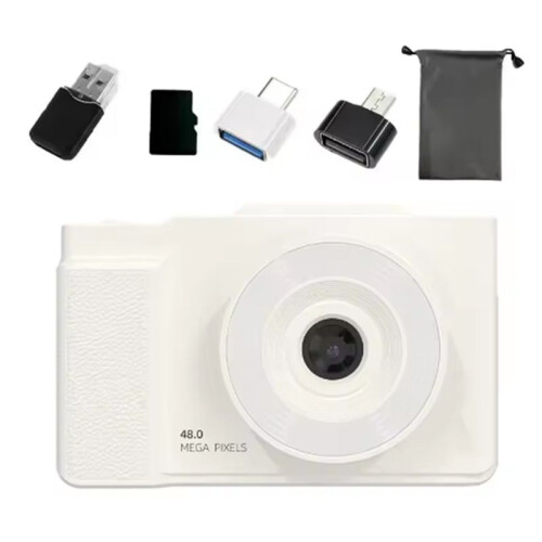 4K Digital Camera 6400w HD Flip Screen Camera Digital Camera Card Camera Camera Student Entry-Level Camera