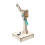 DIY Wooden POV Rotating LED Display Wooden POV Rotating Display Assembling Science Experiment Kit Electronic Project Kit 2