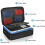 2X Organizer Bag Fireproof Document Bag with Lock Portable Filing Storage Box Holder for Document File Passport 3