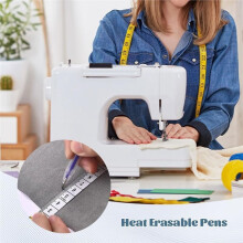 White Hot Erasable Fabric Pen, with A for Heat Dissipation and No Residue to Solve the Problem of Fabric Marking