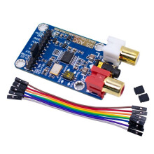 Płyta Rozwojowa I2S ADC Master Slave Mode 24BIT 192K 96K 48K Moduł Karty Przechwytującej Dźwięk I2S Obsługa Wejścia 3.5MM/RCA