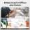 Acrylic Notepad Holder for Desk Organization, Clear Memo Dispenser 6