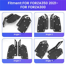 Motorfiets Spotlight Beugel Pedaal voor FORZA350 Forza300 NSS350 2021 2022 2023 Sport Licht Mistlamp Houder