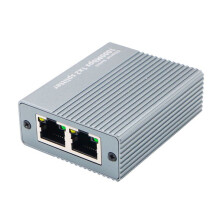 Gigabit Ethernet Splitter 1 to 2 Network Splitter 1000Mbps Ethernet Cable Splitter Network Connector for Cat8/7/6/5e/5