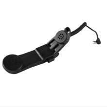 2Pin K-Type Army Retro Telephone Shoulder PTT Mic Microphone for UV-5R BF-888s Puxing TYT HYT Radio