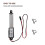 5X Atuador Micro-Linear, Curso de 2 Polegadas, 90N / 20.3Lb, Velocidade 9.5mm / S Atuador Elétrico à Prova D'água Atuador Linear Do Motor 12V 6